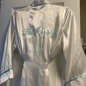 The Bride silk robe